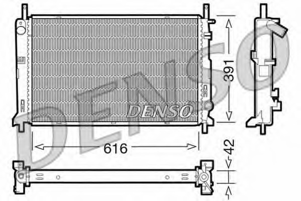 Radiator racire motor