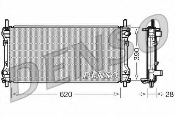 Radiator racire motor