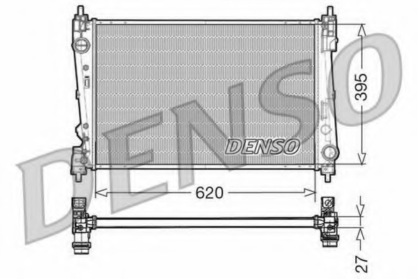 Radiator racire motor