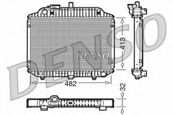 Radiator racire motor