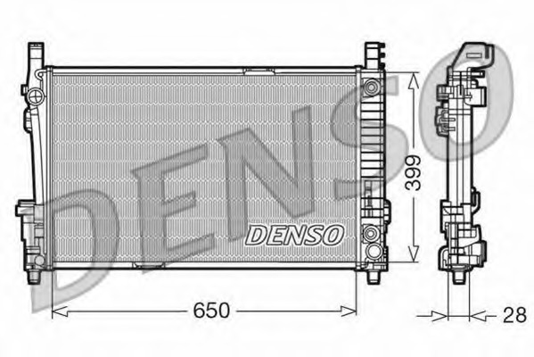 Radiator racire motor