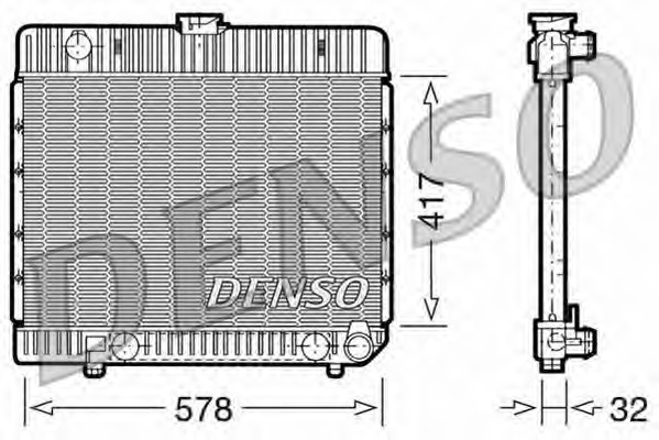 Radiator racire motor