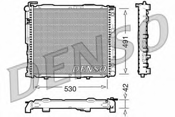 Radiator racire motor