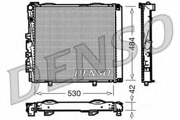 Radiator racire motor