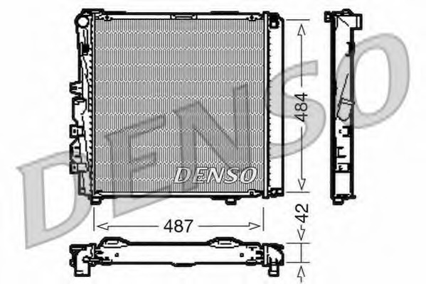 Radiator racire motor