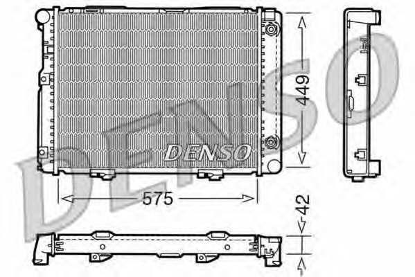 Radiator racire motor