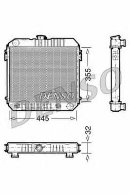 Radiator racire motor