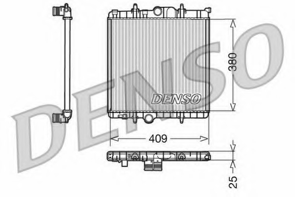 Radiator racire motor