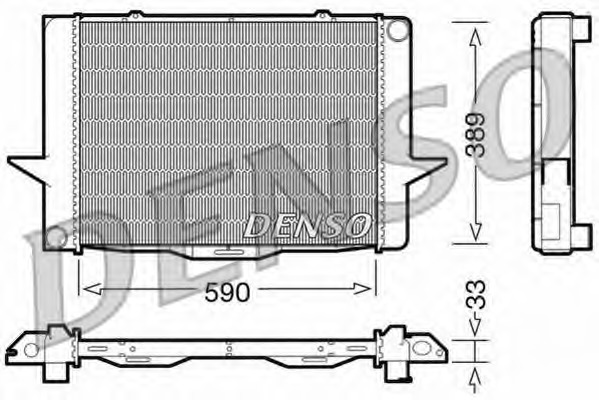 Radiator racire motor