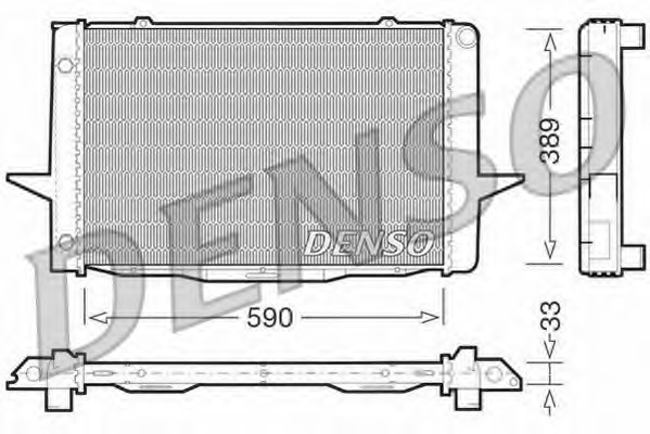 Radiator racire motor