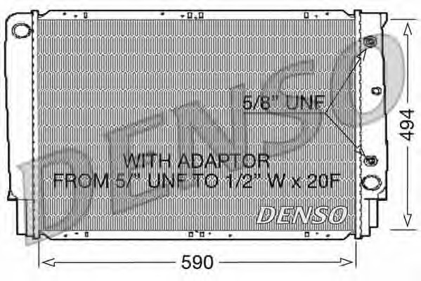 Radiator racire motor