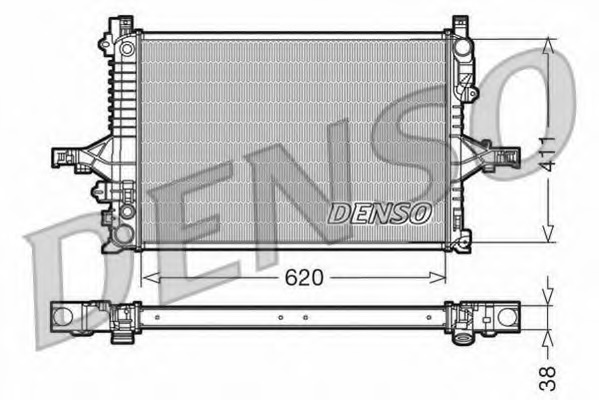 Radiator racire motor