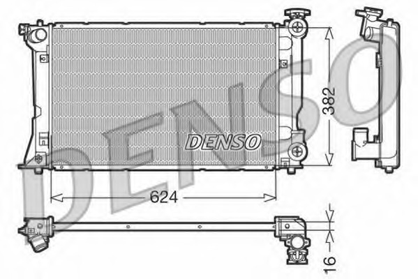 Radiator racire motor