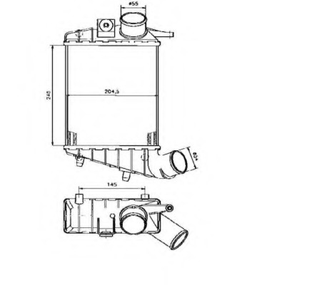 Intercooler compresor