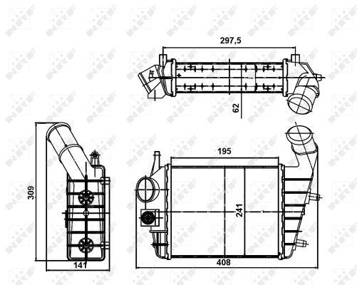 Intercooler compresor