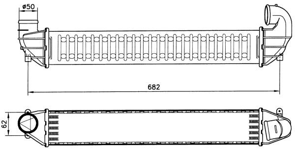 Intercooler compresor