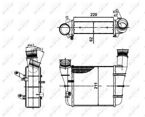 Intercooler compresor