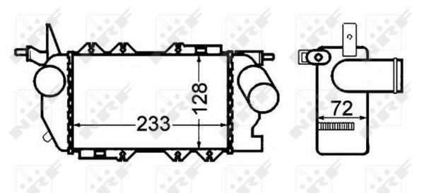 Intercooler, compresor