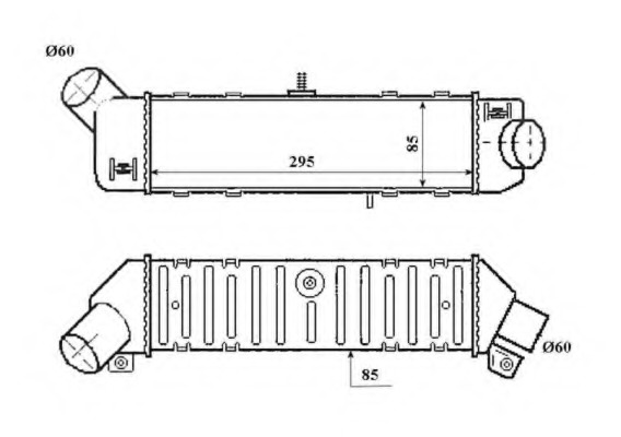 Intercooler compresor