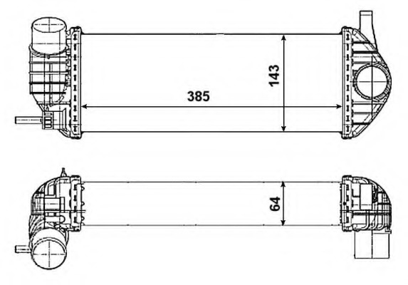 Intercooler compresor