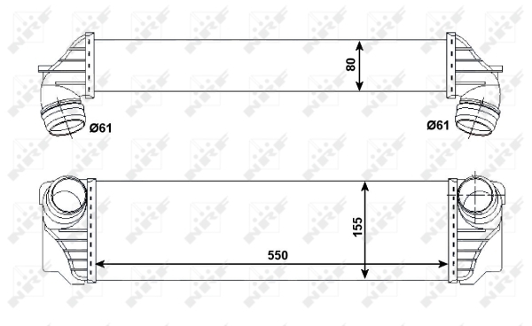 Intercooler compresor