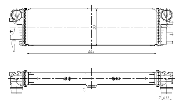 Intercooler compresor