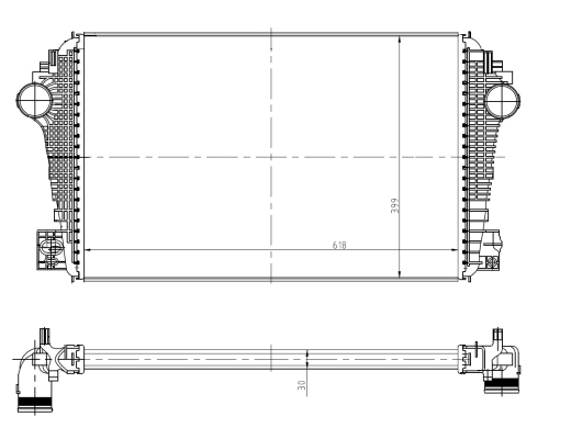 Intercooler compresor