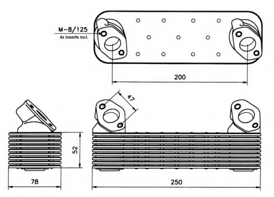 Radiator ulei