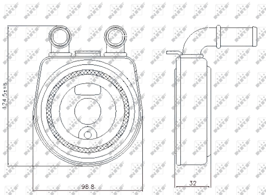 Radiator ulei