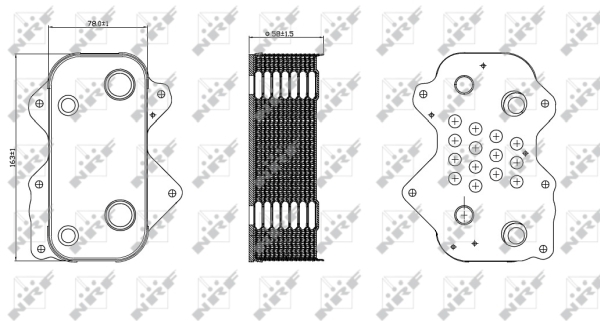 Radiator ulei