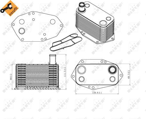 Radiator ulei