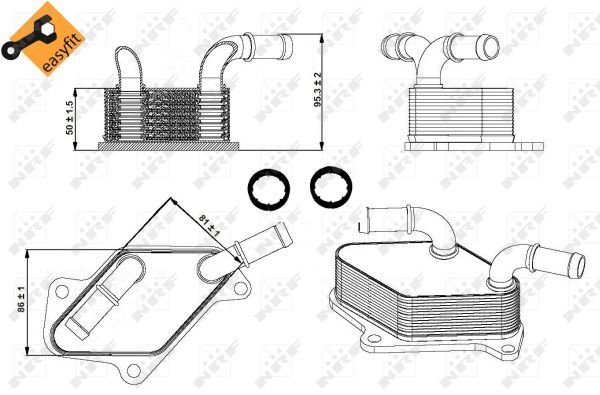 Radiator ulei