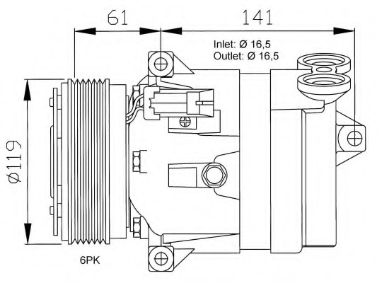 Compresor aer conditionat