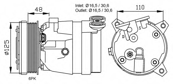 Compresor aer conditionat