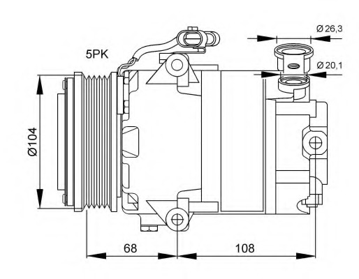 Compresor aer conditionat