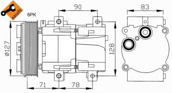 Compresor aer conditionat