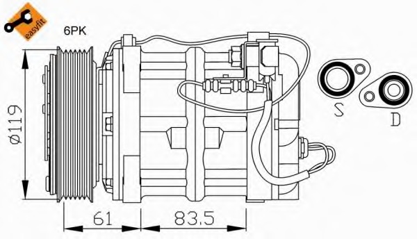 Compresor aer conditionat