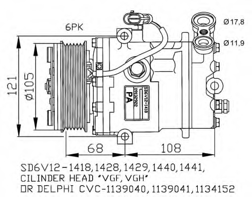 Compresor aer conditionat