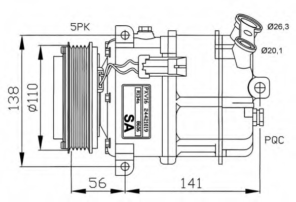 Compresor aer conditionat