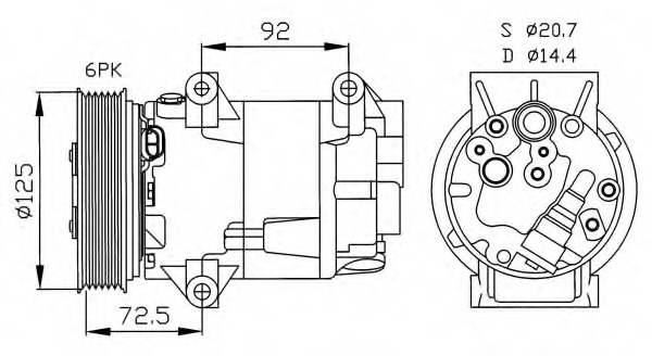 Compresor aer conditionat