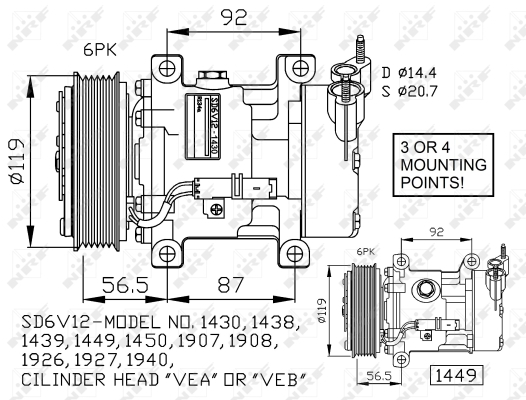 Compresor aer conditionat