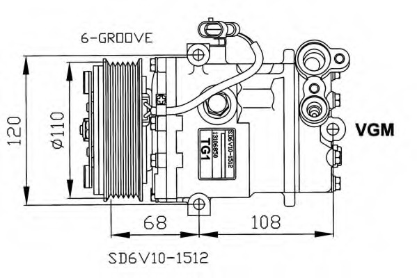 Compresor aer conditionat