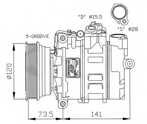 Compresor aer conditionat