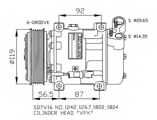 Compresor aer conditionat