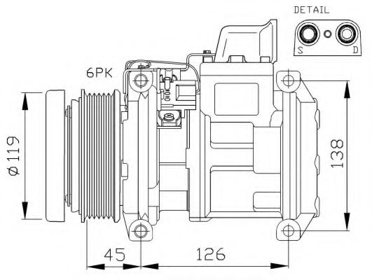 Compresor aer conditionat