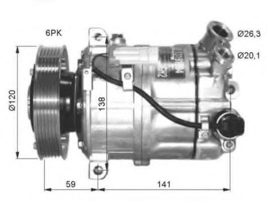 Compresor aer conditionat