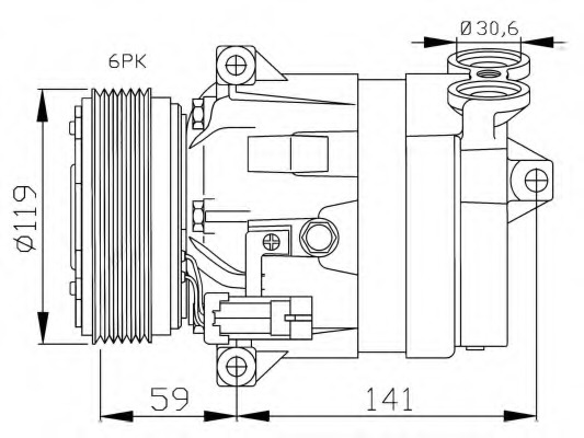 Compresor aer conditionat