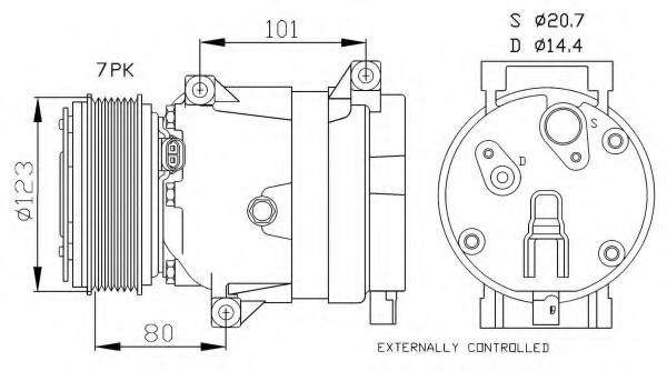 Compresor aer conditionat