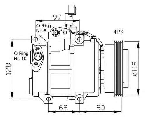 Compresor aer conditionat