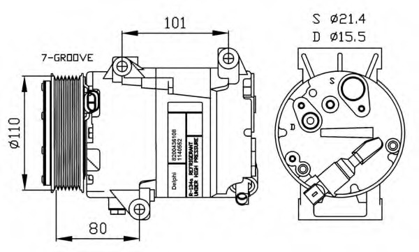 Compresor aer conditionat